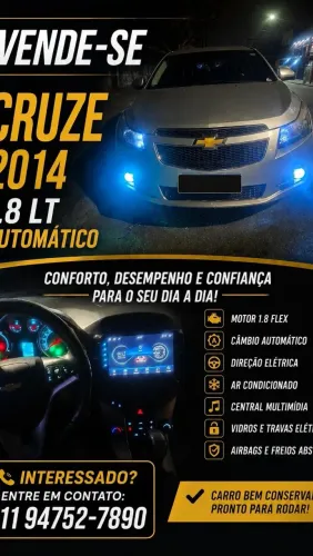 Chevrolet Cruze HB Sport LT 1.8 16V Flexp. 5P AUT 2014