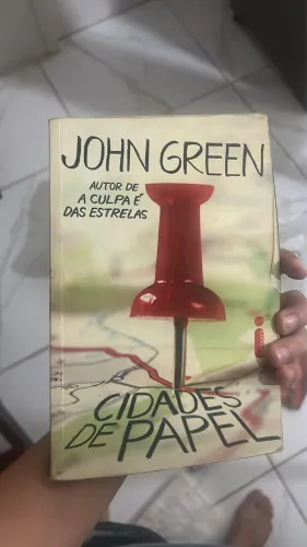 Livro Cidades de Papel - John Green