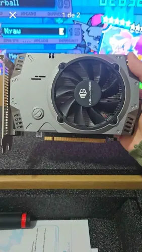 Placa de video rx550 LEIA A DESCRIÇÃO