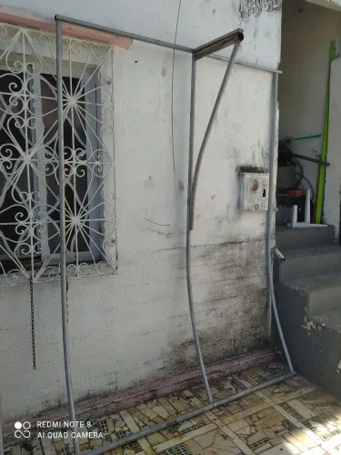 Armação de ferro para toldos