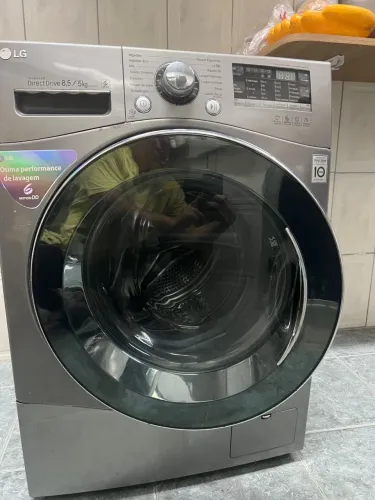 Lava e seca inox LG