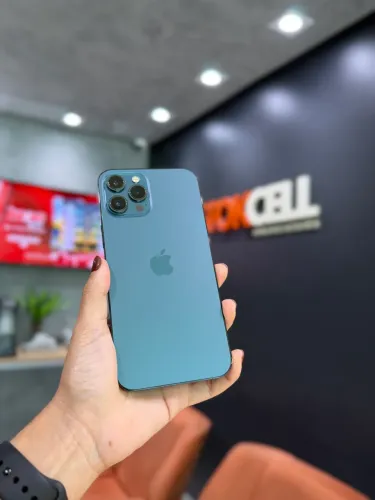 IPhone 12 Pro Max 128GB Azul Seminovo Garantia