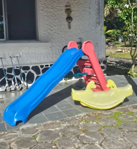 Combo Escorregador + Gangorra
