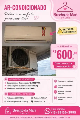 Ar condicionado 220volts