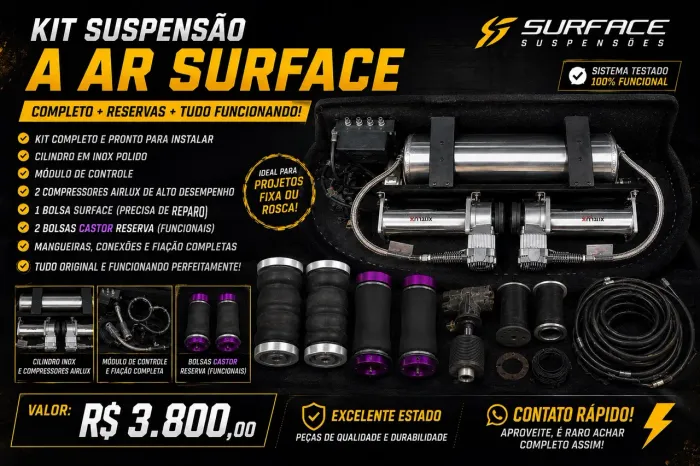 Kit Suspensão a Ar Surface