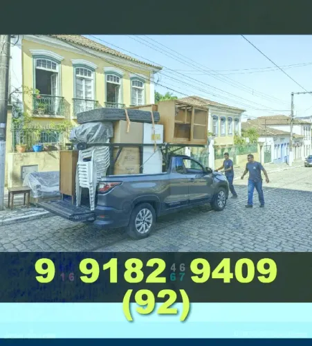 FRETE CIDADE NOVA-ADRIANÓPOLIS-NOVO ALEIXO (92) 9/9182/9409 CHAMA AGORA