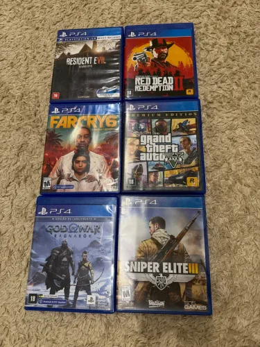 Jogos ps4 99 cada troco (não aceito oferta)