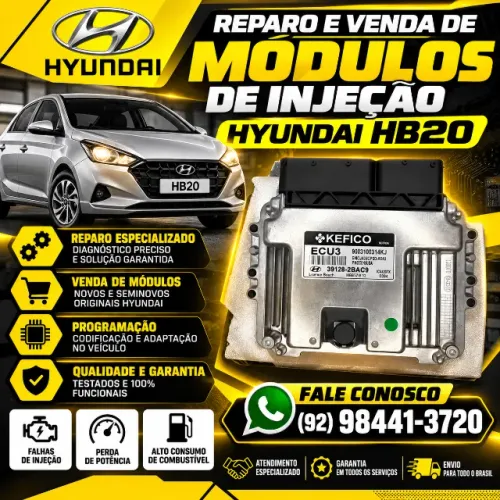 REPARO DE MÓDULOS HYUNDAI HB20