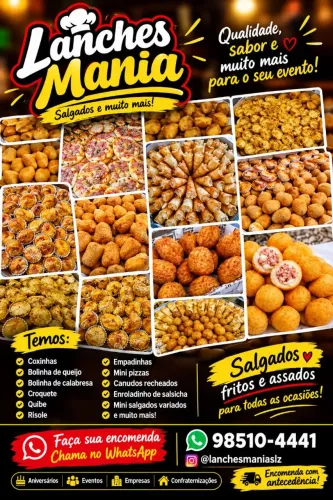 Salgados para ocasiões especiais