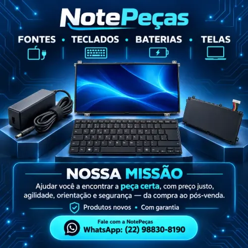 PEÇAS DE REPOSIÇÃO PARA NOTEBOOKS