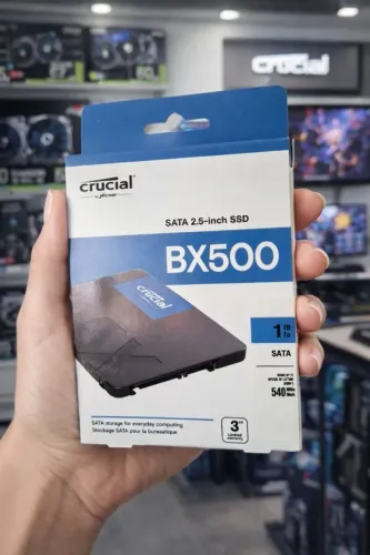 SSD interno Crucial BX500 3D NAND SATA de 2,5 polegadas, até 540 MB/s, 1 TB