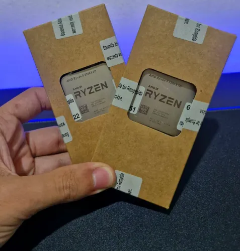 Ryzen 5 5500X3D 3D AMD V-Cache, 6/12 4.0GHz Turbo, Cache 96MB, AM4