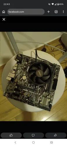 placa mãe Asus a320m-k/br + Processador Ryzen 3 3300x + cooler
