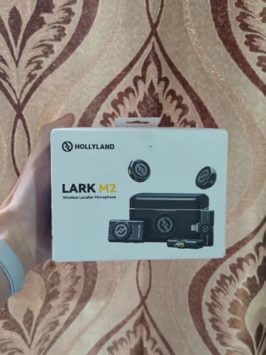 Microfone Hollyland Lark M2 Mini Combo Preto - Novo na Caixa