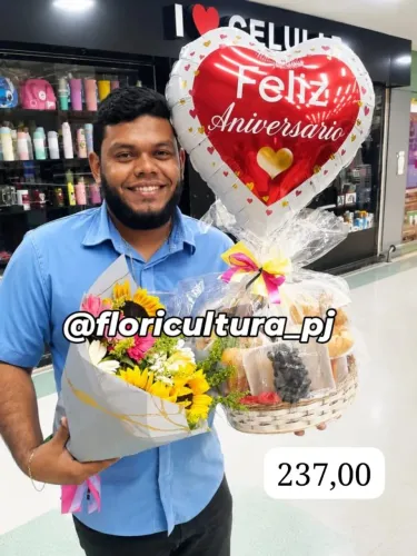 Cestas café da manhã especial dia dos namorados 