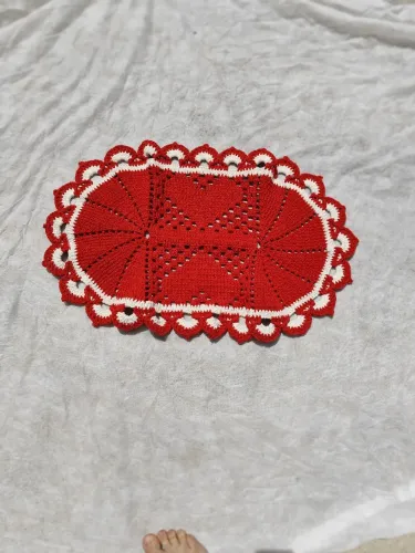 Tapete de crochê 