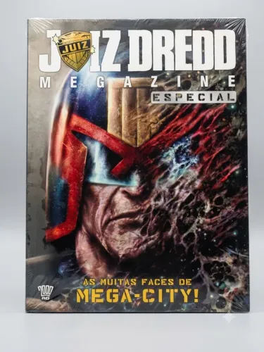 Juiz Dredd Megazine especial: As muitas faces de Mega City - editora mythos (nova/lacrada)