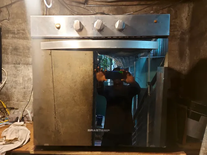 Forno elétrico/ Brastemp novo .