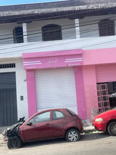 Letras em alto relevo e revestimento de acm 