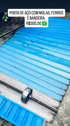 PORTA DE AÇO PARA COMÉRCIO