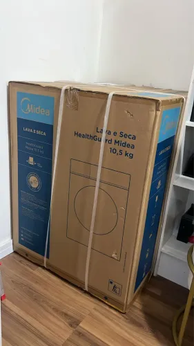MÁQUINA LAVA E SECA MIDEA TITANIUM LACRADO NA CAIXA