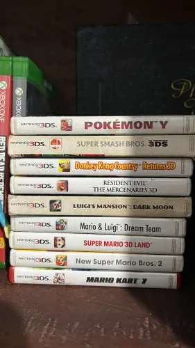 Vendo lote de 9 jogos de Nintendo 3Ds