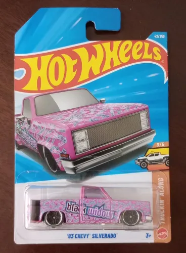Chevy Silverado 83 Hotwheels