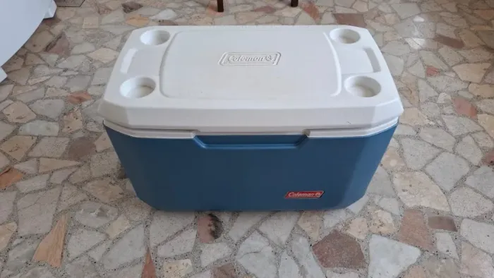 Tun de mostura 45 L - Coleman com manifold de cobre