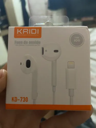 Fone de ouvido kaidi iPhone