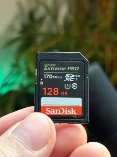 Cartão SD de memória 128GB SanDisk Extreme PRO