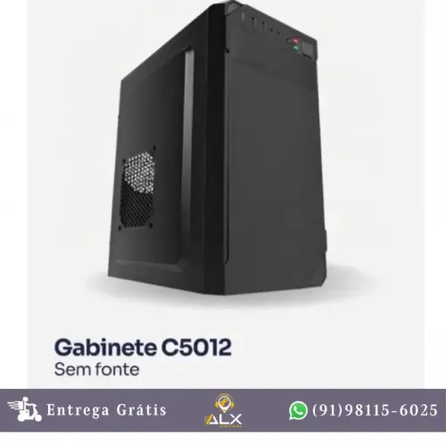 Gabinete Office Sem Fonte Tcn C5012 Micro Atx e Itx *ENTREGA GRÁTIS*