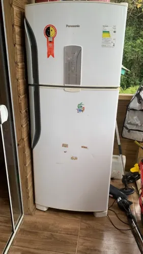 Geladeira Panasonic Frost Free 435 L - 220 V - Para Conserto (Leia o anúncio com atenção)