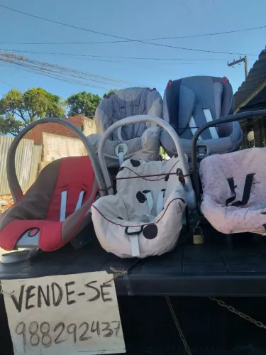 Bebê conforto higienizados