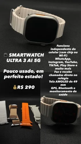 Smartwatch ultra 3 AI 5g