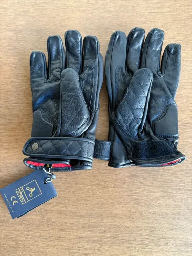 Luva Goldtop Motorcycle Gloves - Couro - Nova com Etiquetas - Tam. S