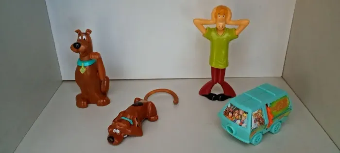 Lote de bonecos coleção McDonald's Scooby