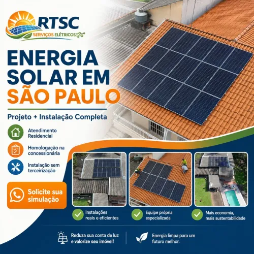 Energia Solar | Instalação Completa em São Paulo e Região