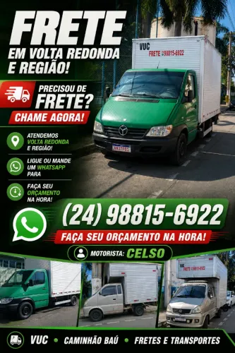Frete Volta Redonda e Região !