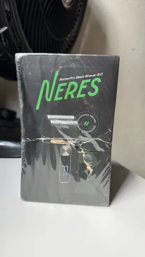Barbeador Neres BarberPro Black Shaver 2.0 - Lacrado