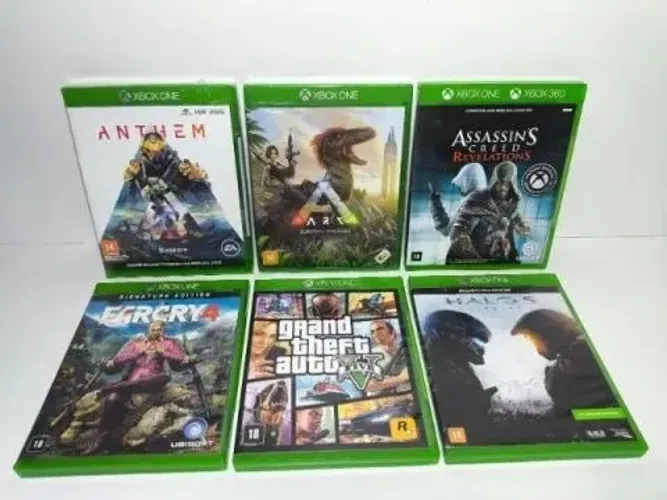 Anthem, ARK: Survival Evolved, Assassin's Creed Revelations, Far Cry 4, Grand Theft Auto V