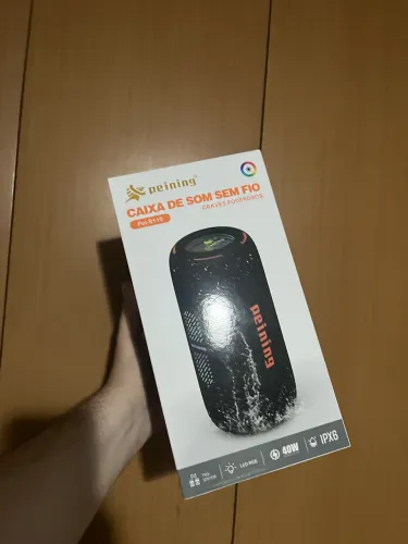 Caixinha de som bluetooth