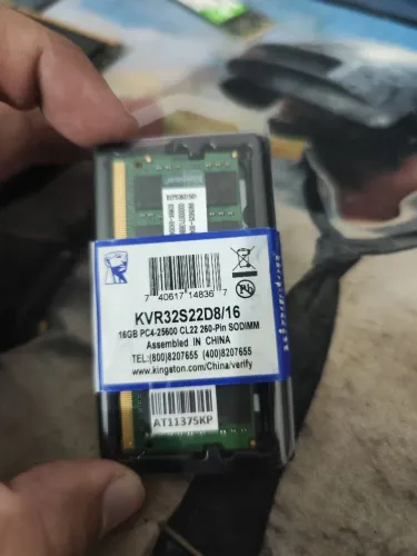 Memória ram de notebook ddr4 16g nova lacrada