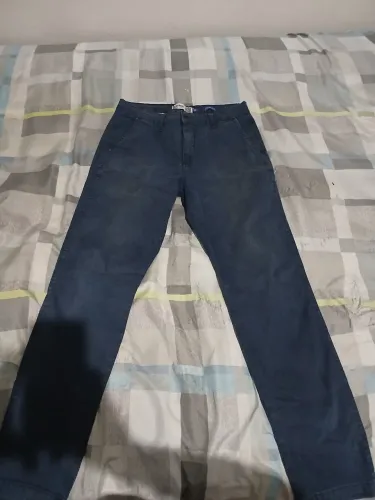 Calça azul Slim &jeans C&A
