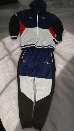 Conjunto Tracksuit Lacoste original - Edição Especial Miami Open