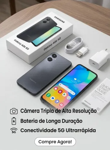 Samsung Galaxy A06 5G: O Melhor Custo-Benefício!