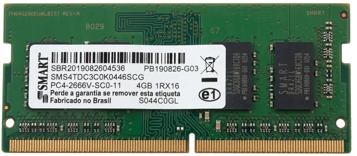Memoria RAM DDR4 Notebook