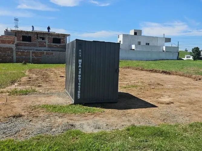 Aliguel mensal de mini container de obra de 3 metros