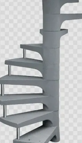 Escada pré moldada de concreto 