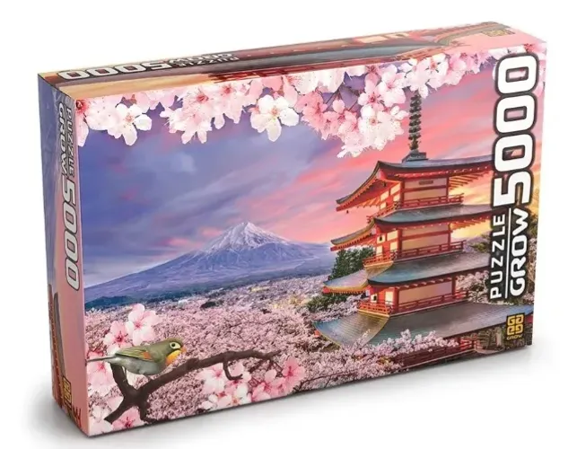 PROMOÇÃO - Puzzle 5000 Peças Monte Fuji Grow