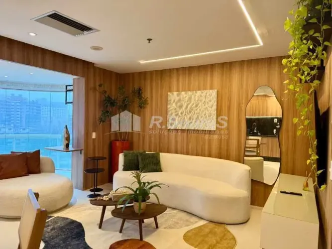 Flat à venda na Avenida Lúcio Costa, Barra da Tijuca, Rio de Janeiro - RJ